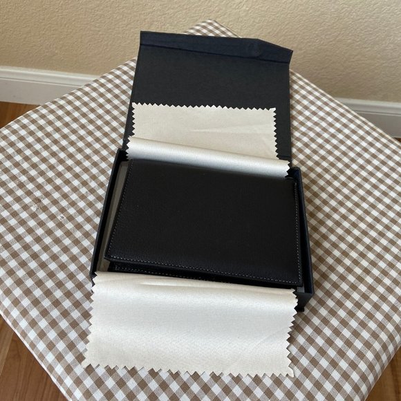 DUOLYNX Men's Black Bifold Leather Wallet Purse Cards Holder Organizer (New) - Picture 4 of 8